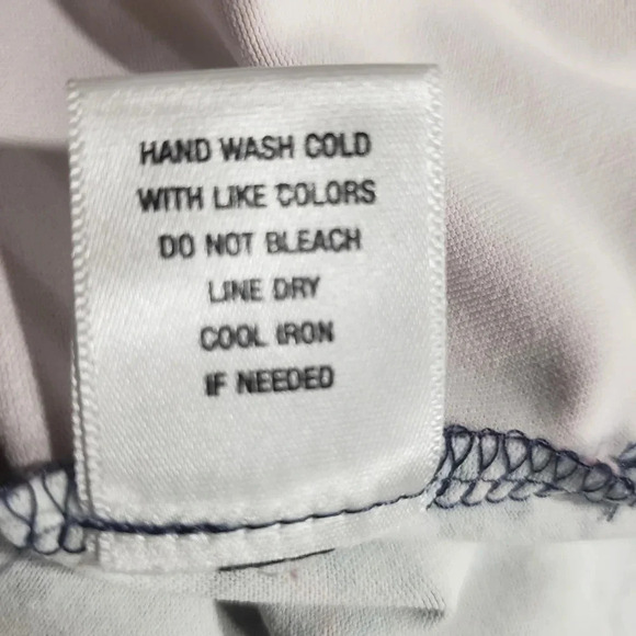 Sunsets & Sweet Tea Womans Size PXL Blue/pink Shift Dress. - Picture 9 of 9